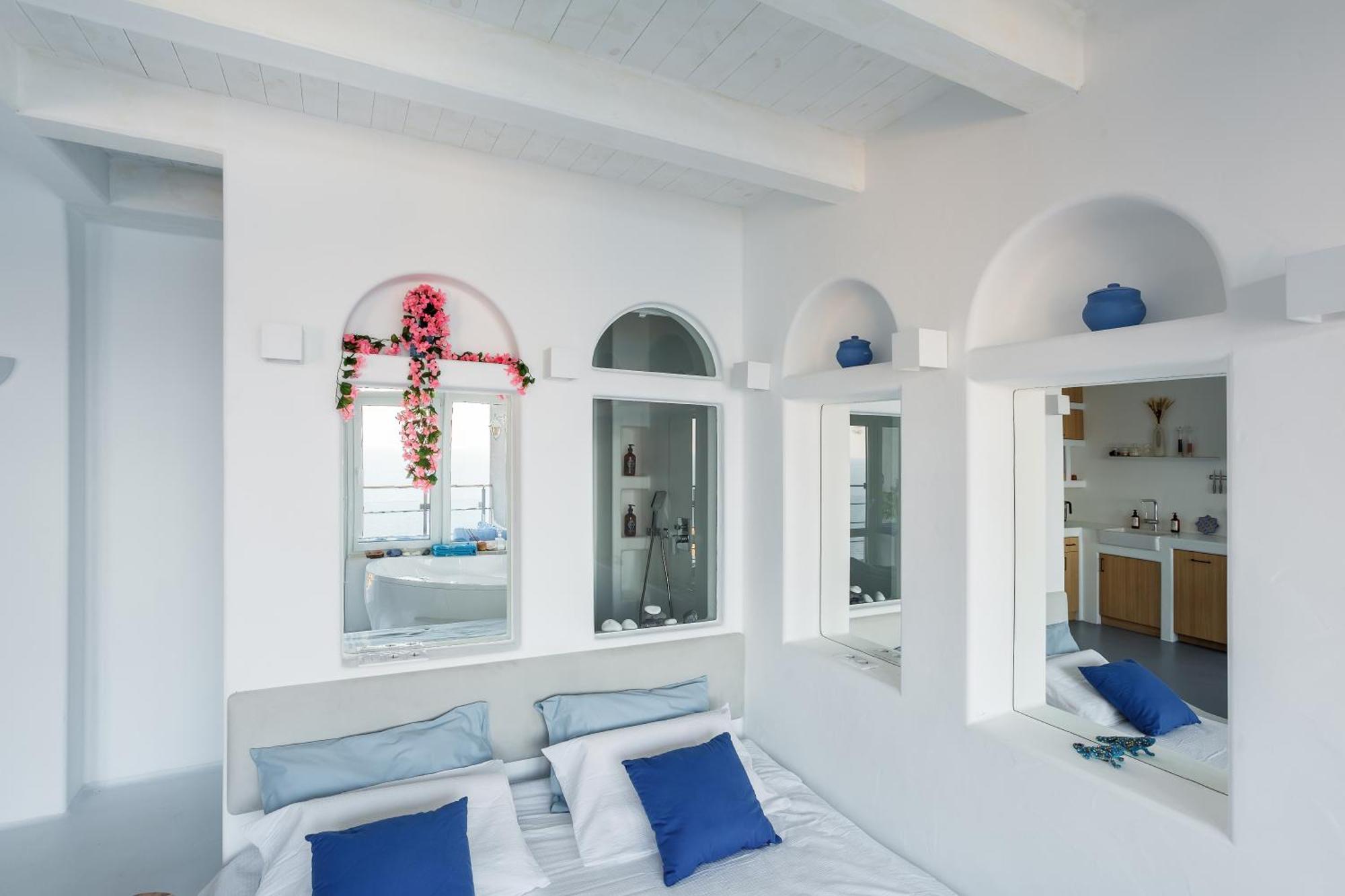 Anna Maria Santorini - Greek Suite & Large Sea Terrace Arcadia Odessa Eksteriør bilde