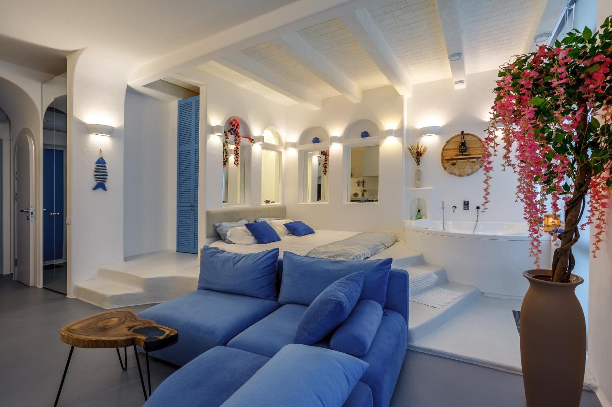 Anna Maria Santorini - Greek Suite & Large Sea Terrace Arcadia Odessa Eksteriør bilde