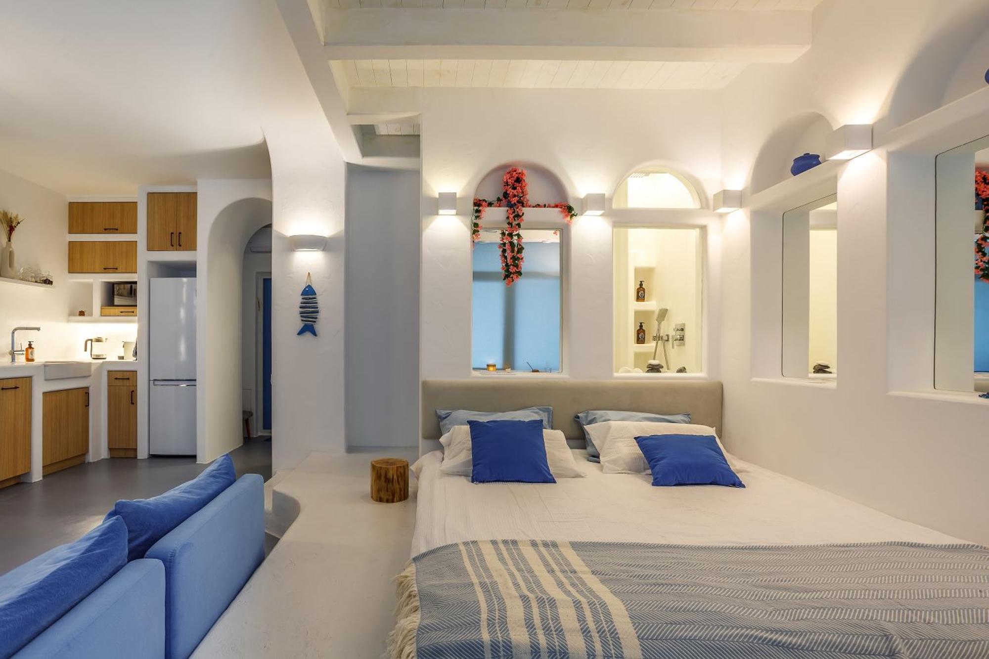 Anna Maria Santorini - Greek Suite & Large Sea Terrace Arcadia Odessa Eksteriør bilde