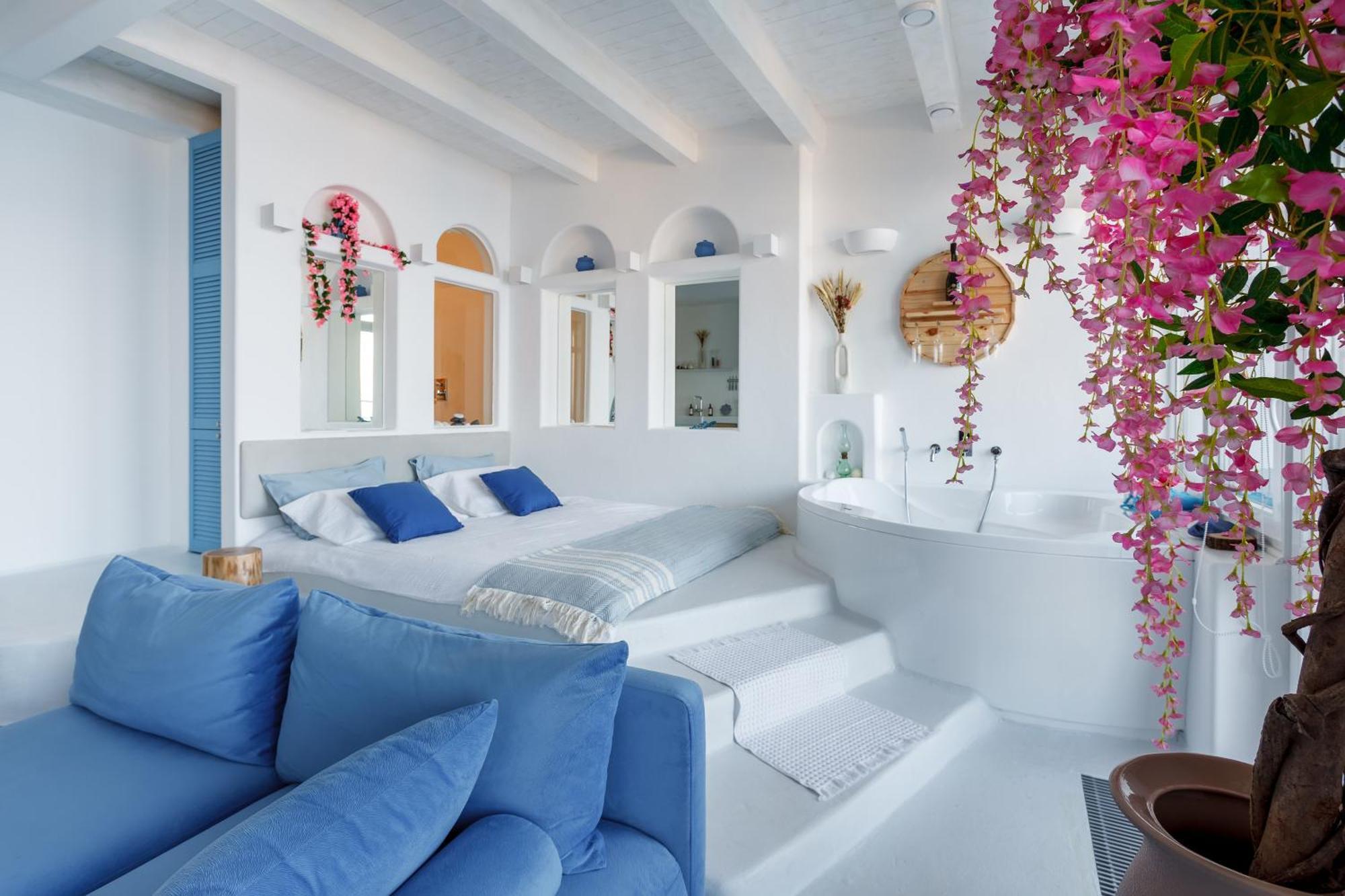 Anna Maria Santorini - Greek Suite & Large Sea Terrace Arcadia Odessa Eksteriør bilde